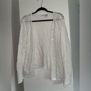 Cherokee Cream Lace Blouse